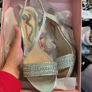rhinestone heels